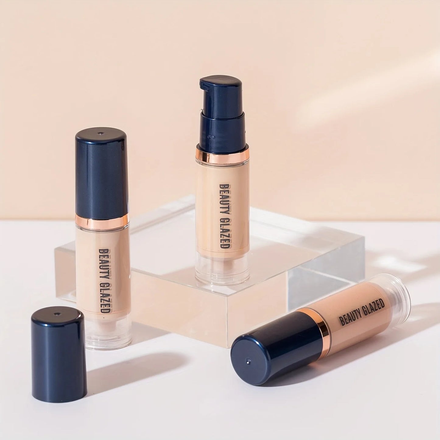 Beauty Glazed 6 Color Liquid Foundation Concealer