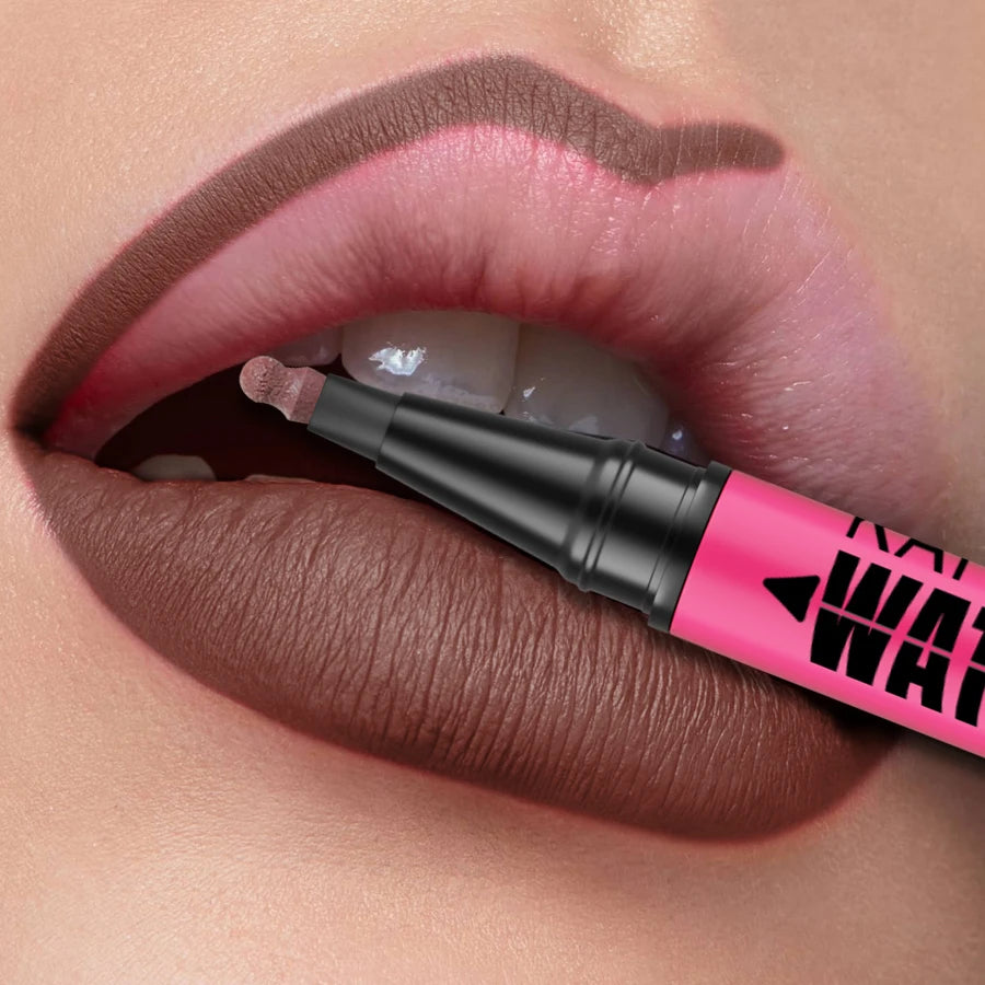 Liquid Matte Lipliner Pencil Waterproof Plumping Lip Liner