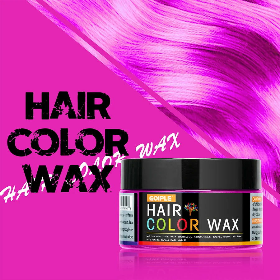 DIY One-Time Hair Color Wax Styling MUST-TRY !!