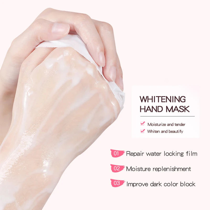 5 Pairs Goat Milk Nourishing Hand Mask