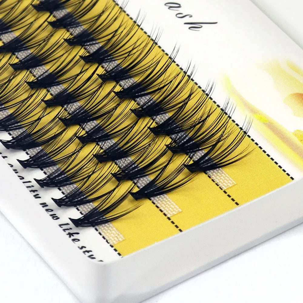 20/30D Mink Eyelashes Russian Cluster Makeup