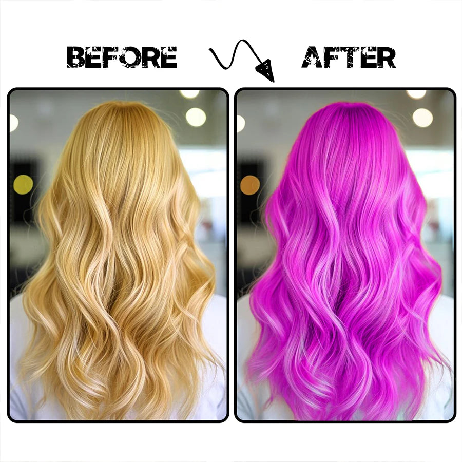 DIY One-Time Hair Color Wax Styling MUST-TRY !!