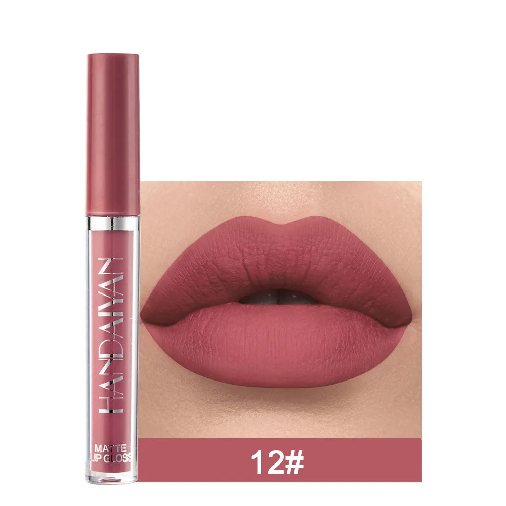 Matte Velvet Liquid Lipstick Waterproof Long-lasting Baddie
