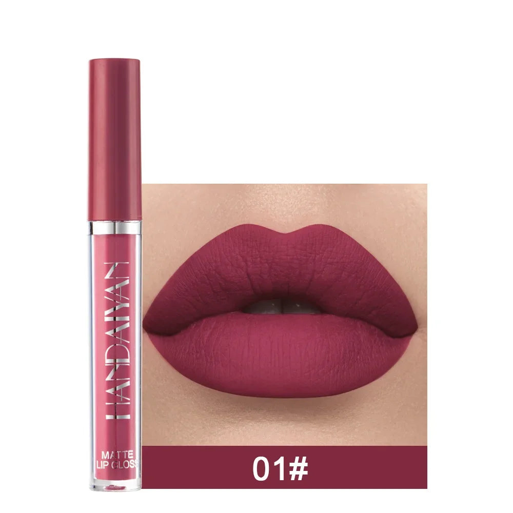Matte Velvet Liquid Lipstick Waterproof Long-lasting Baddie