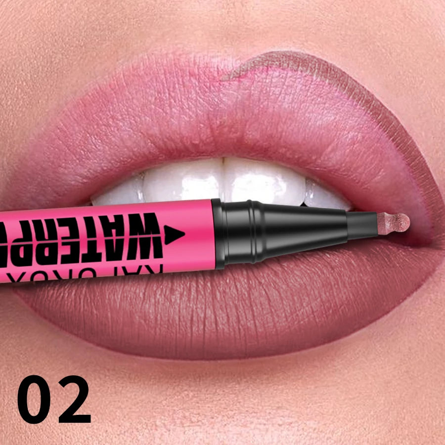 Liquid Matte Lipliner Pencil Waterproof Plumping Lip Liner