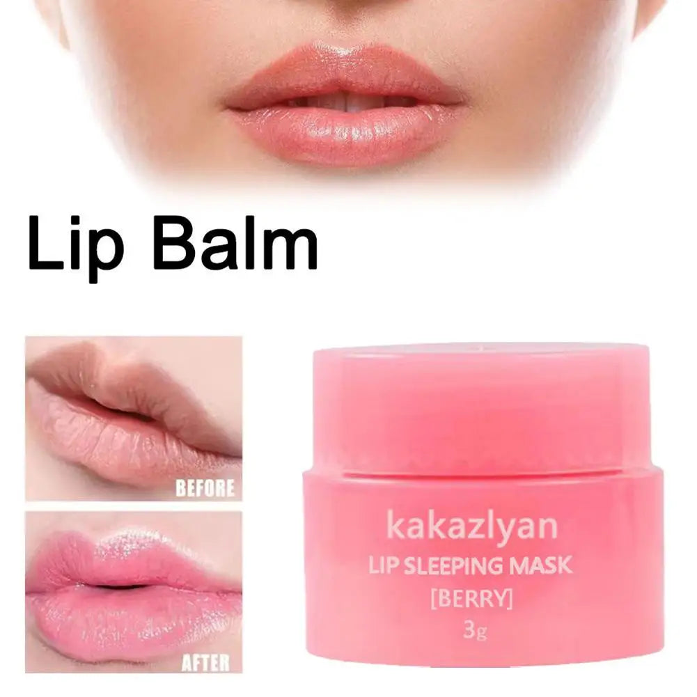 Strawberry Lip Balm Moisturizing Jelly Lip Mask