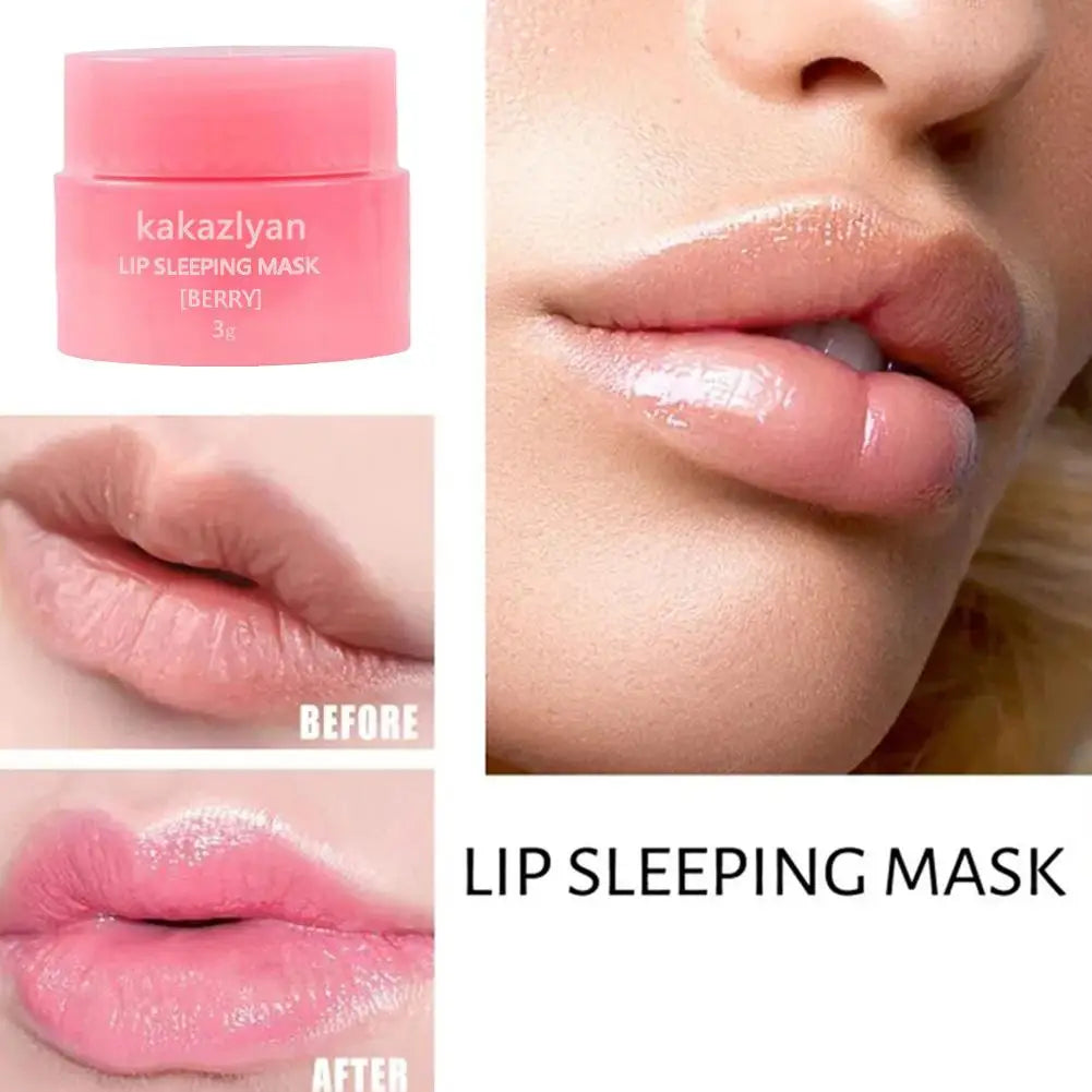 Strawberry Lip Balm Moisturizing Jelly Lip Mask
