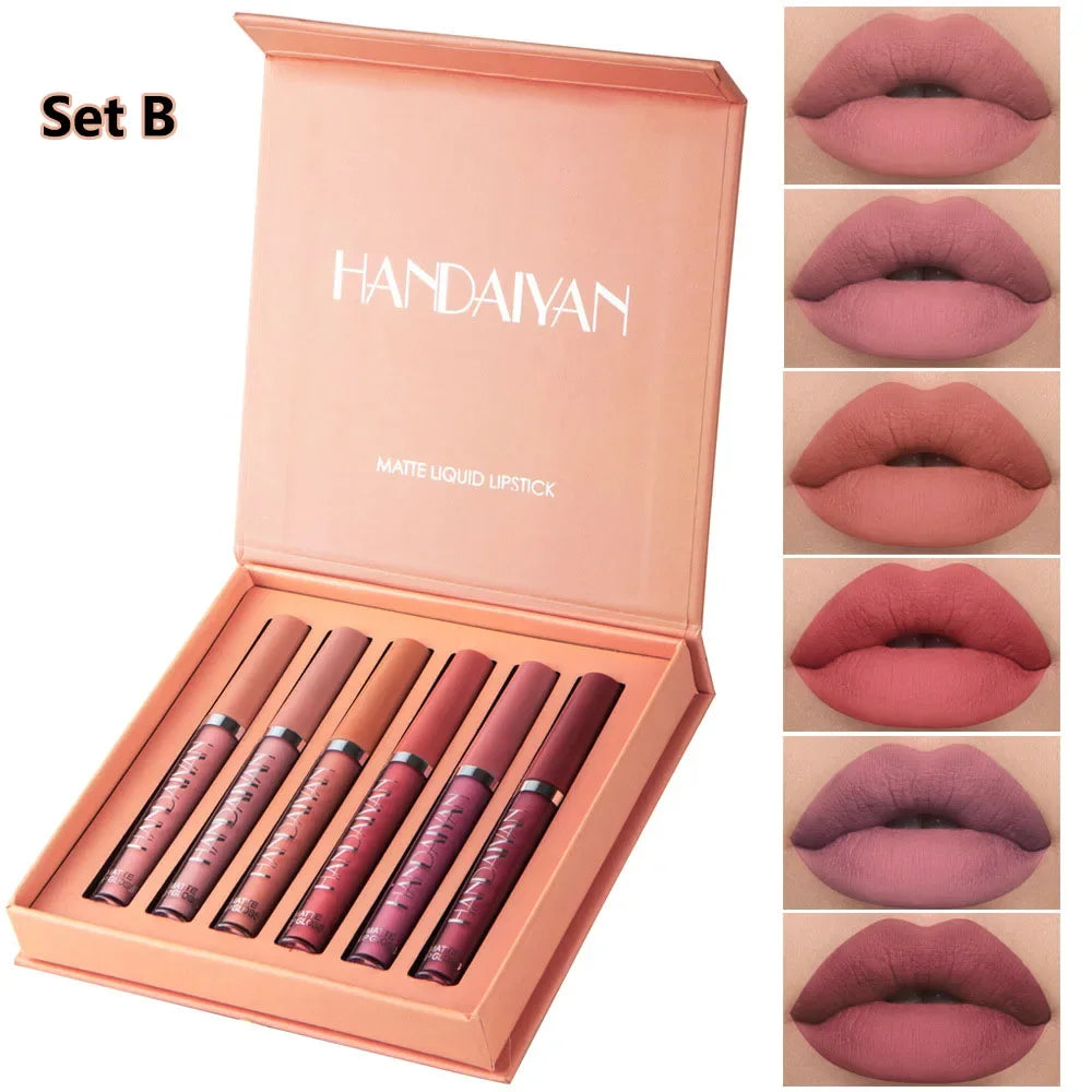 Matte Velvet Liquid Lipstick Waterproof Long-lasting Baddie