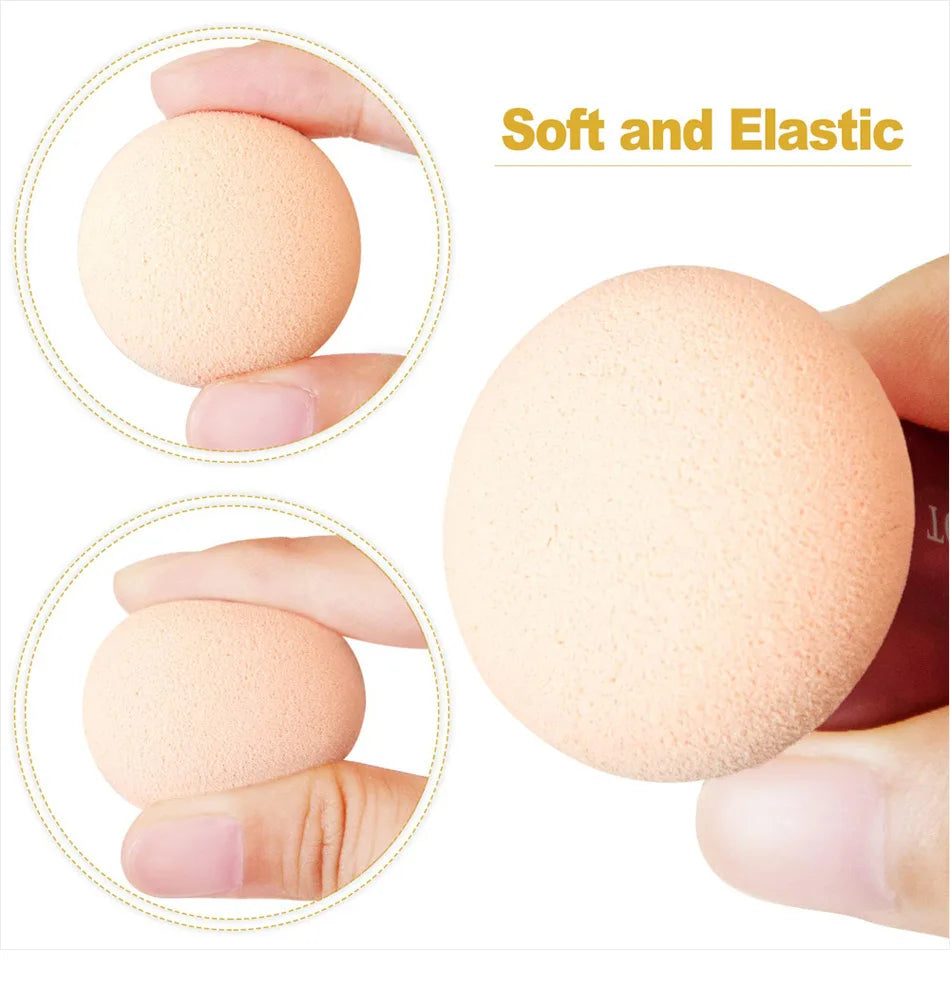 3pcs Women Puff Mushroom Head Face Concealer Blender Makeup Brushes