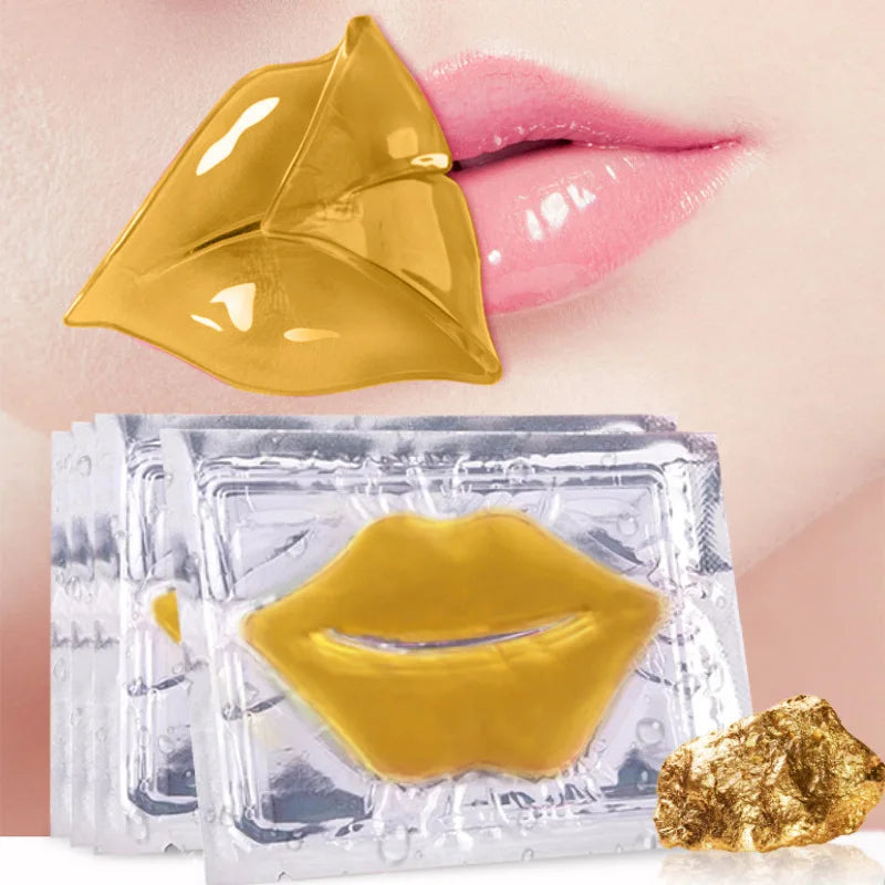 Crystal Collagen Lip Mask Lips Plumper Pink Lip Patches (Daily Hack)