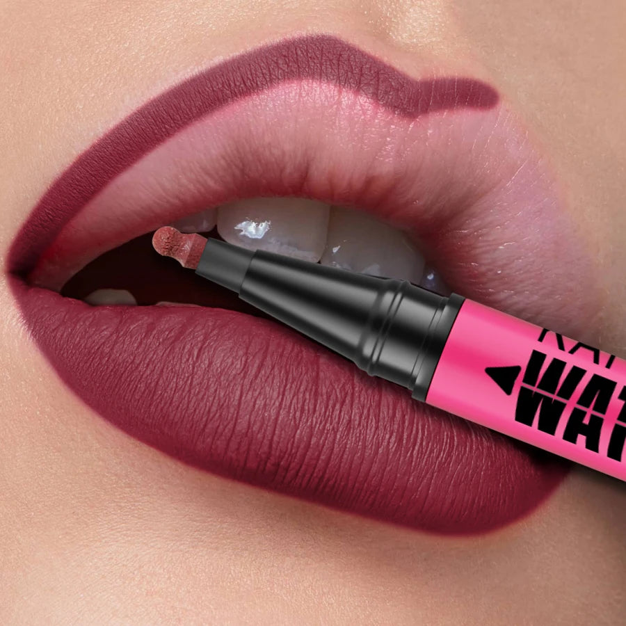 Liquid Matte Lipliner Pencil Waterproof Plumping Lip Liner