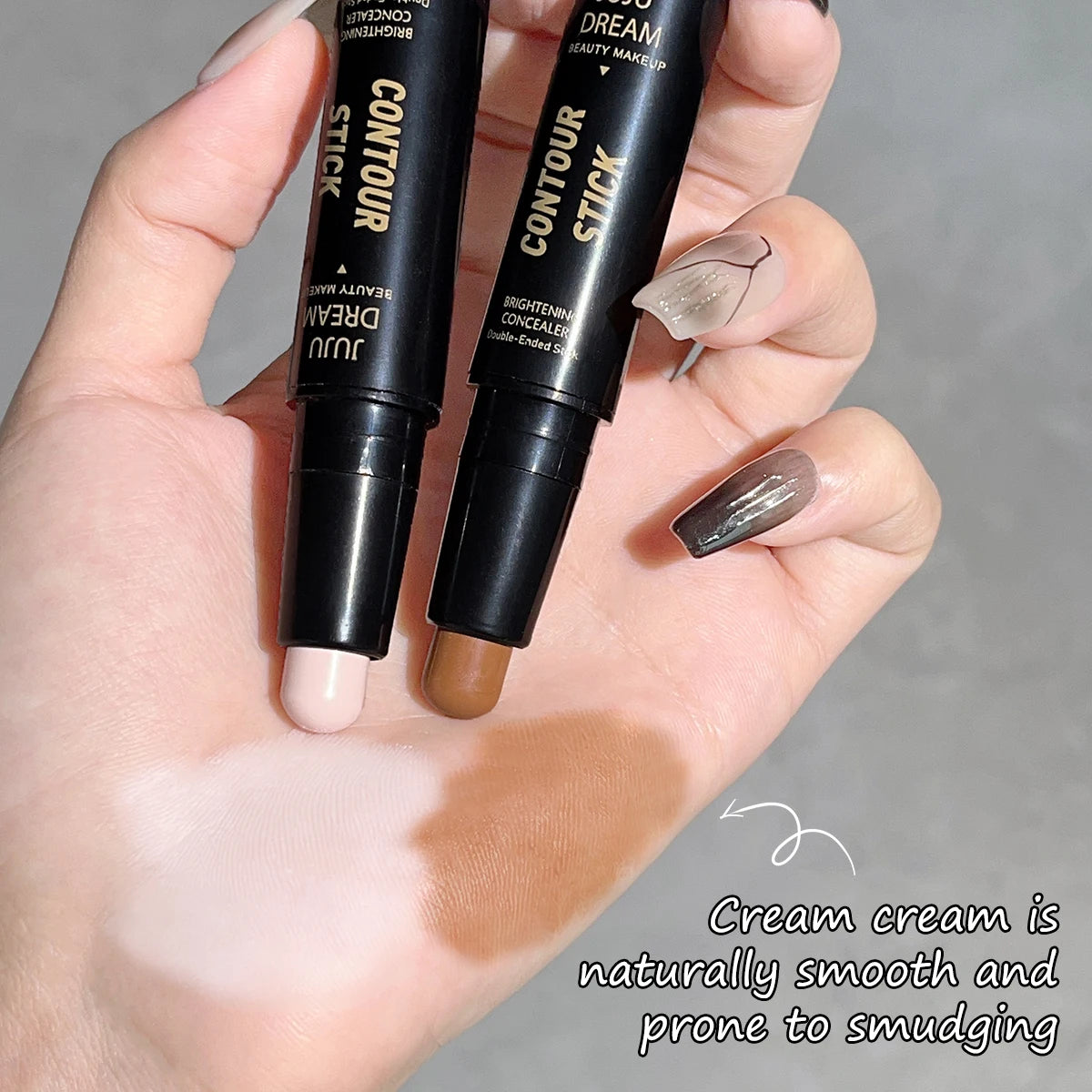 Dual-ended contour stick for your DOLL-UP times