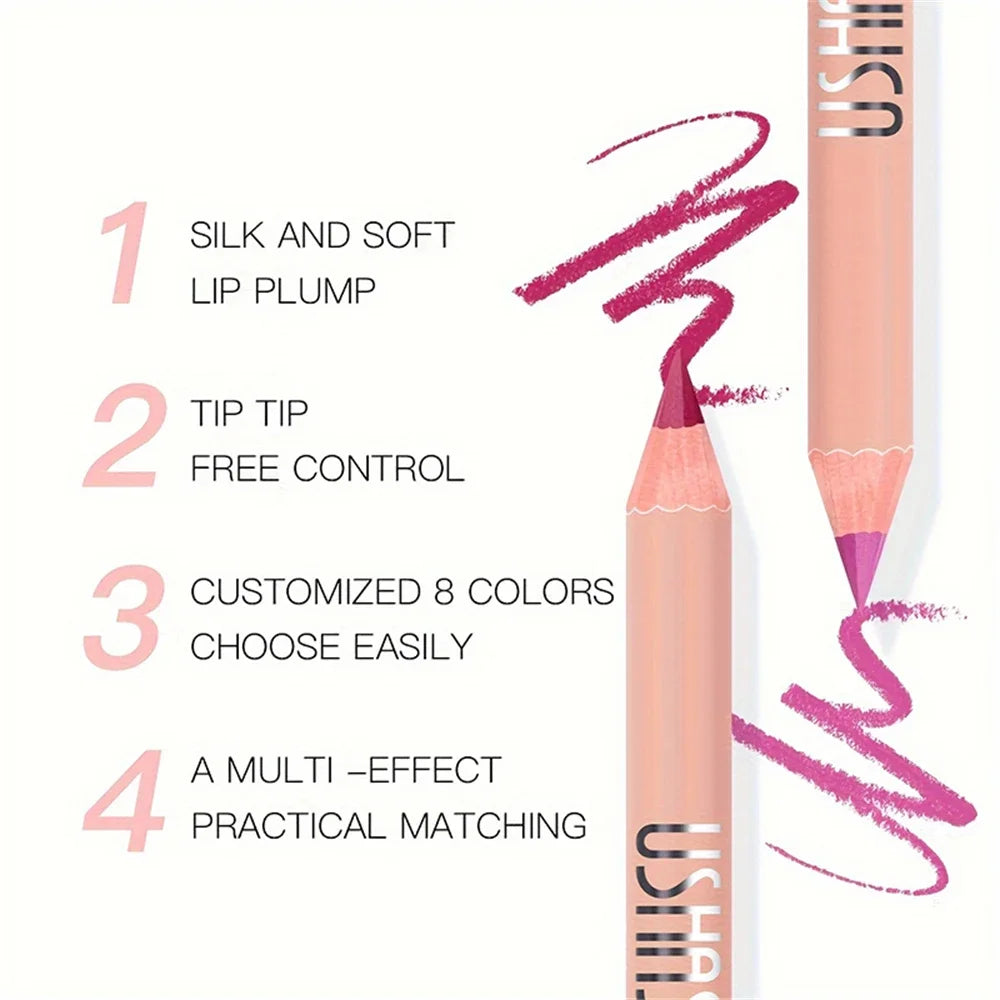 8 Color Matte Plumping Pro Lip Contour