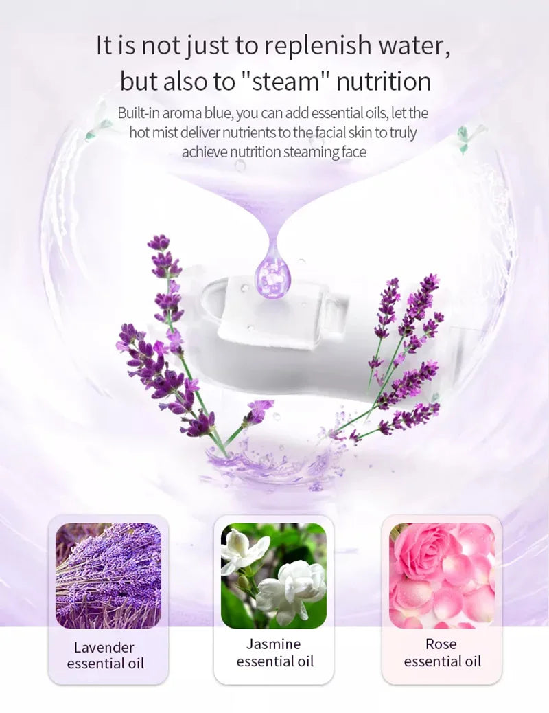 Ozone Facial Steamer Warm Mist Humidifier