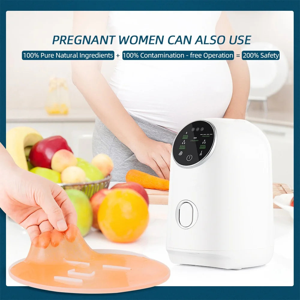 Foreverlily DIY Mask Machine Home Use Mask Making Vegetable Fruit Juice!