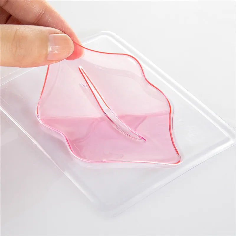 Crystal Collagen Lip Mask Lips Plumper Pink Lip Patches (Daily Hack)