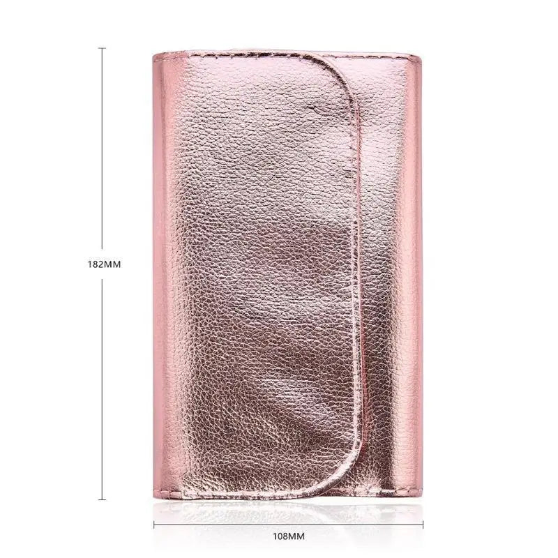 diamond studded makeup brushes set