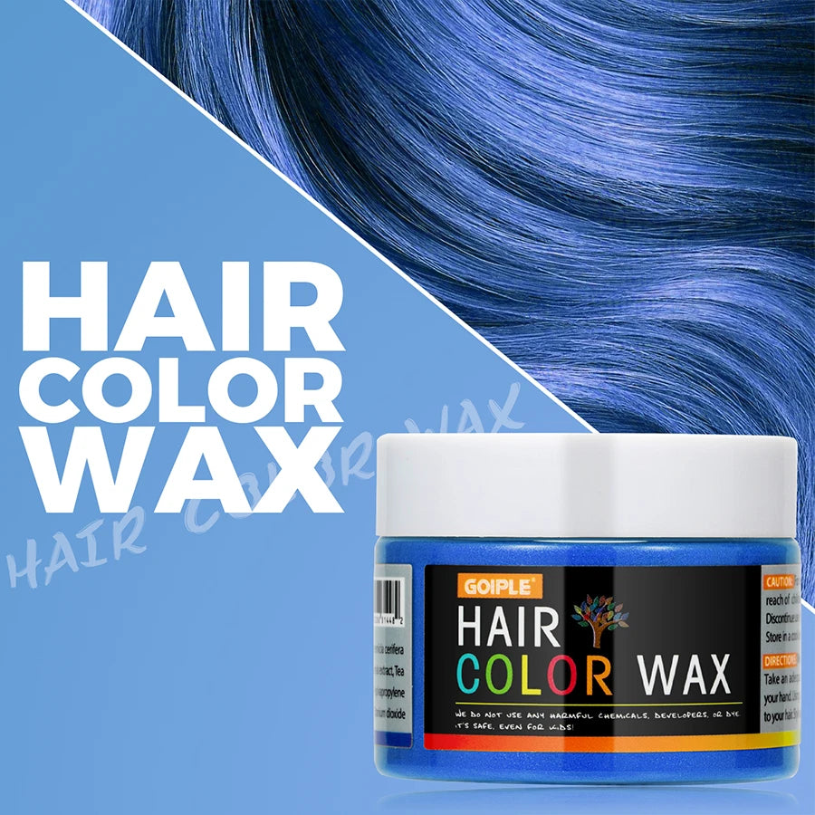 DIY One-Time Hair Color Wax Styling MUST-TRY !!