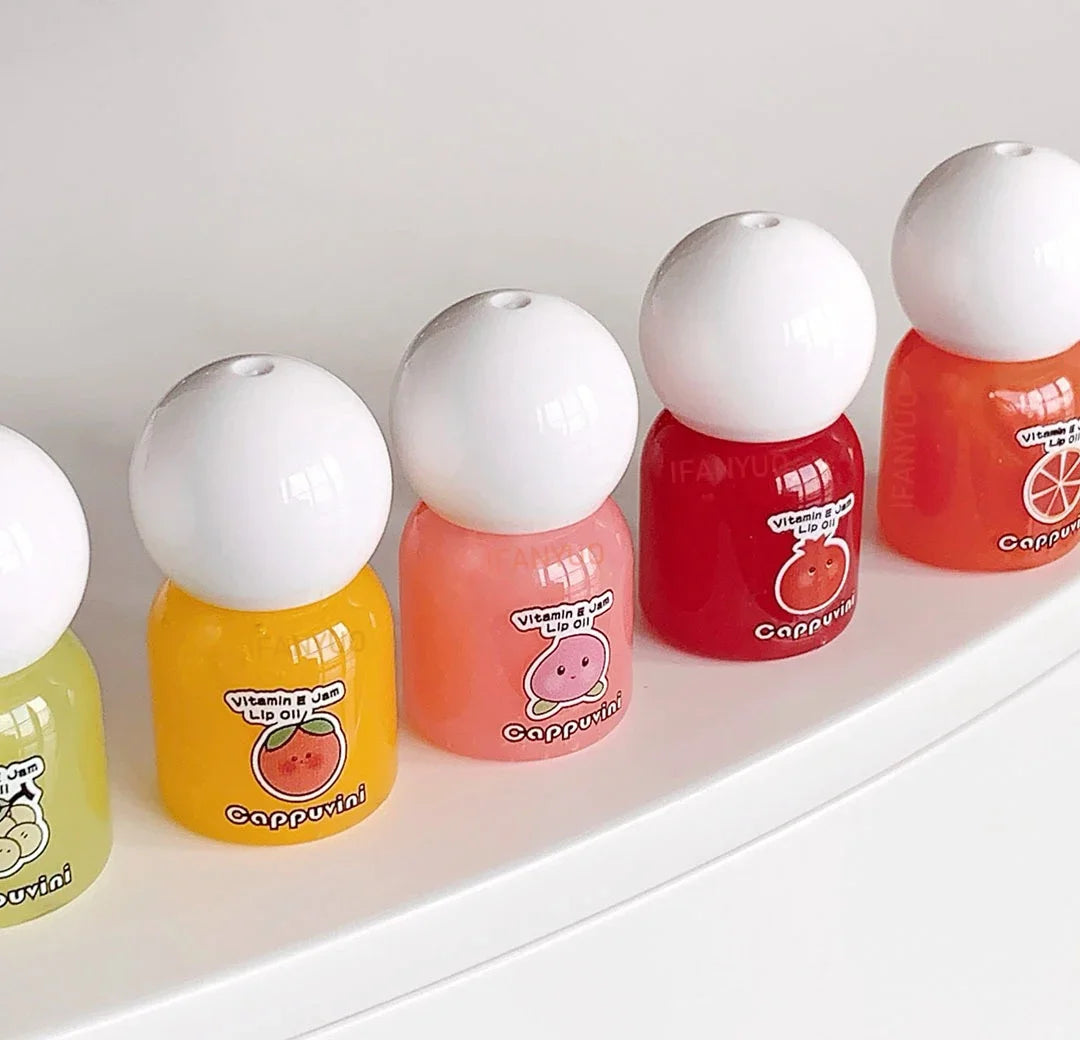 VitaminE Jam Liquid Lip Blam Moisturizing Jelly Lip Plumping