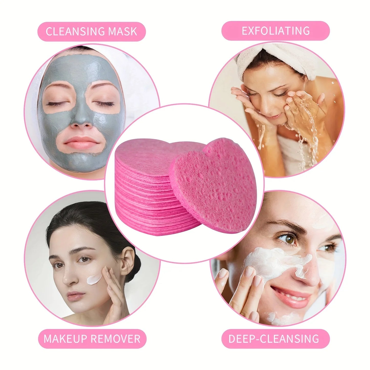 Fabulous Facial Heart shaped Sponges for your Everyday use