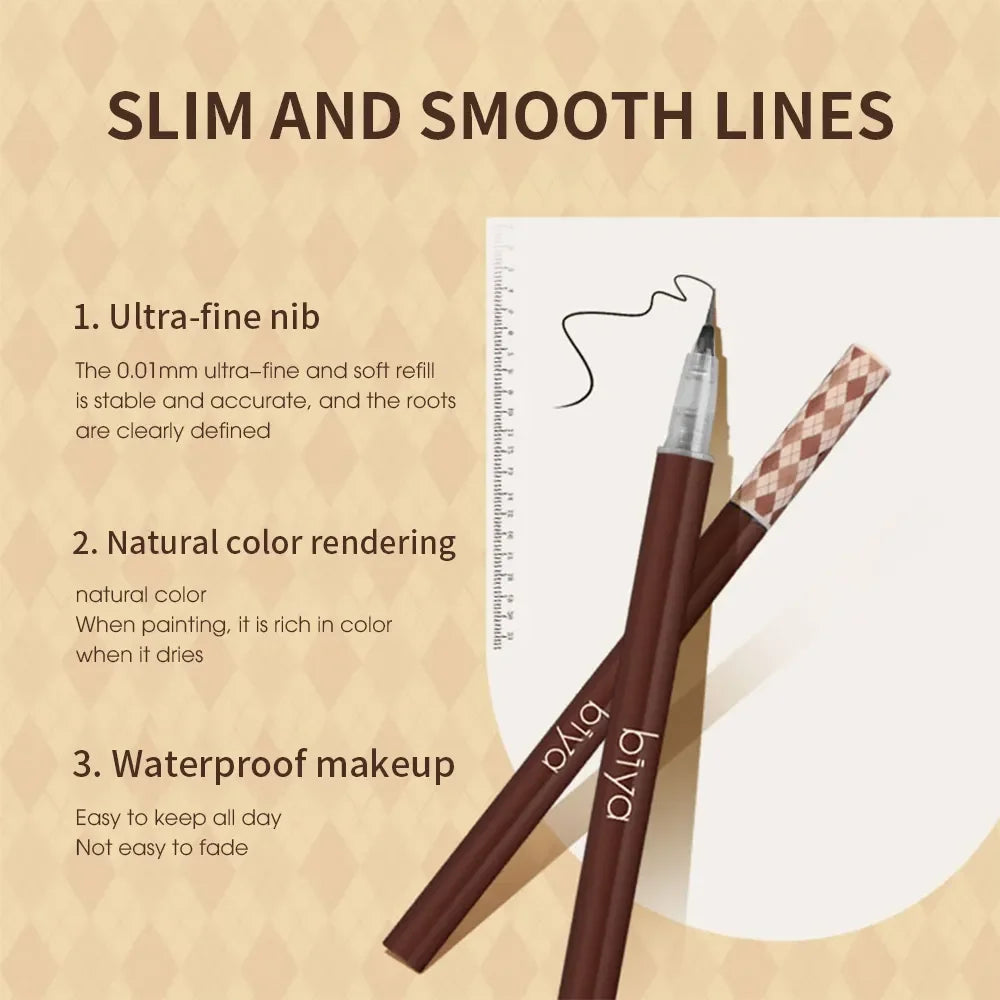 Waterproof Non-smudge Lasting Liquid Eyebrow Pencil
