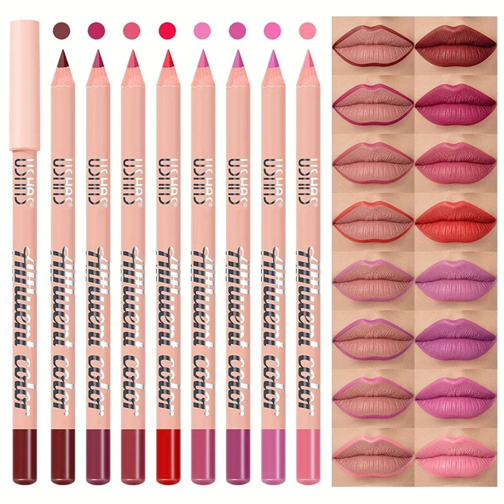 8 Color Matte Plumping Pro Lip Contour