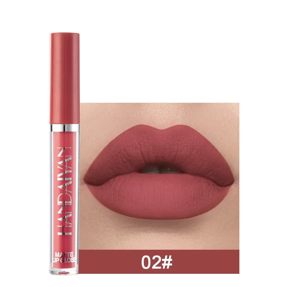 Matte Velvet Liquid Lipstick Waterproof Long-lasting Baddie