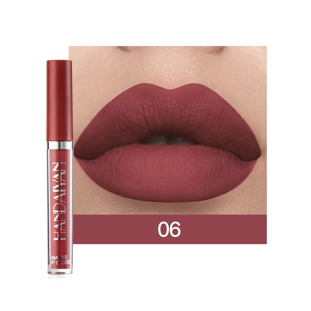 Matte Velvet Liquid Lipstick Waterproof Long-lasting Baddie