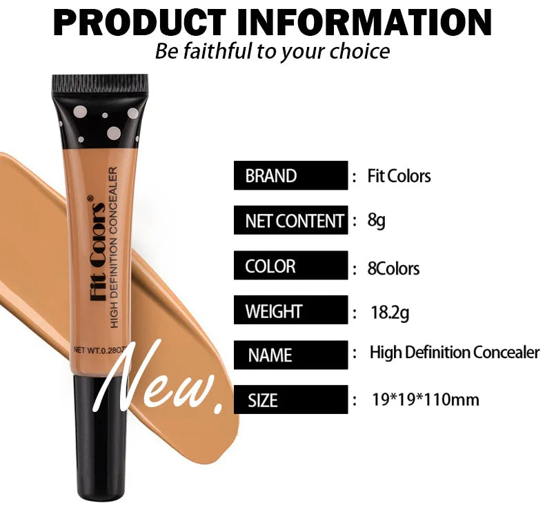 Flexible Concealer Moisturizing Liquid Foundation