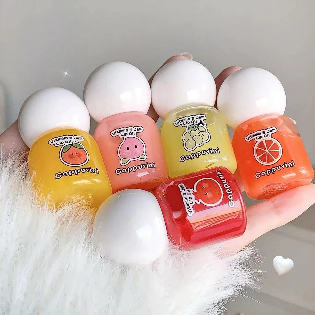 VitaminE Jam Liquid Lip Blam Moisturizing Jelly Lip Plumping