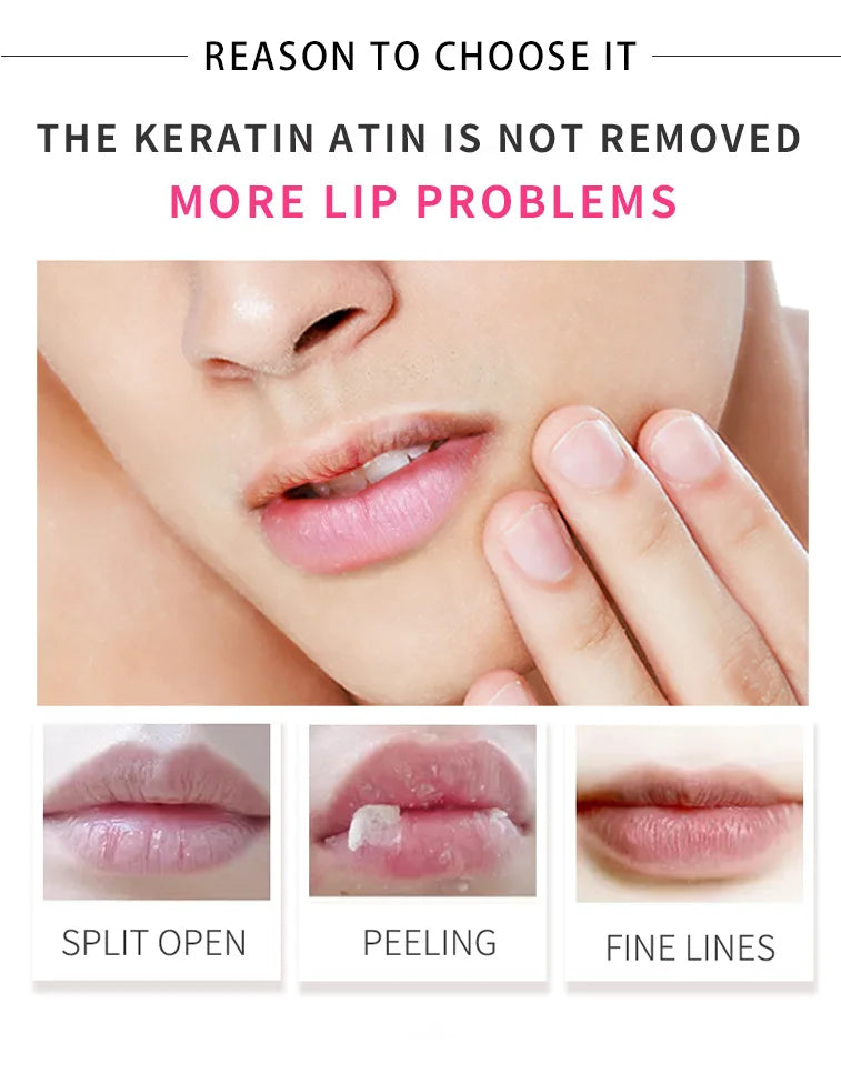 Crystal Collagen Lip Mask Lips Plumper Pink Lip Patches (Daily Hack)