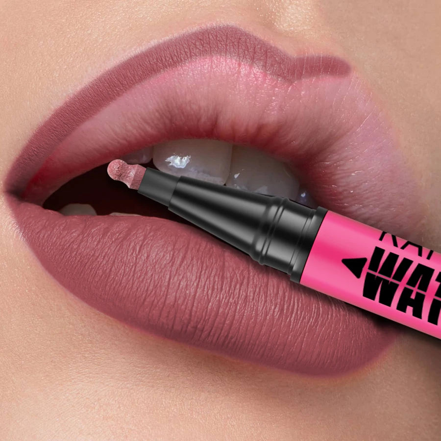 Liquid Matte Lipliner Pencil Waterproof Plumping Lip Liner