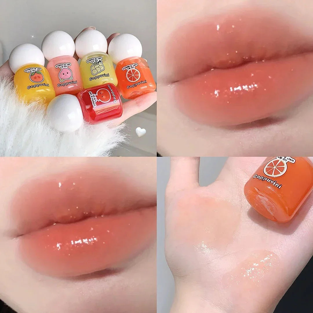 VitaminE Jam Liquid Lip Blam Moisturizing Jelly Lip Plumping