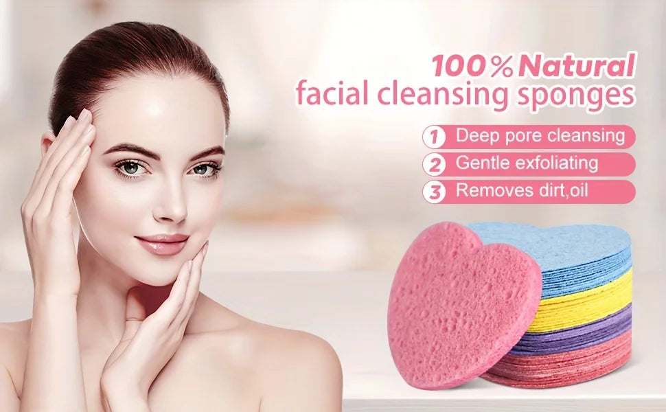 Fabulous Facial Heart shaped Sponges for your Everyday use