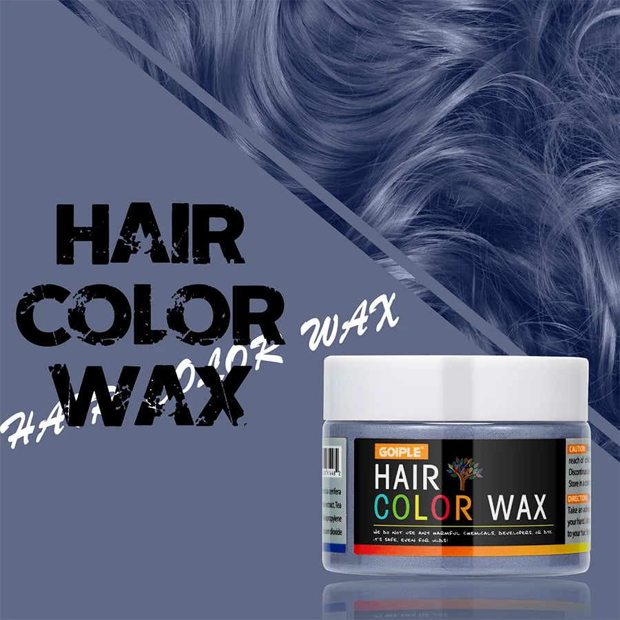 DIY One-Time Hair Color Wax Styling MUST-TRY !!