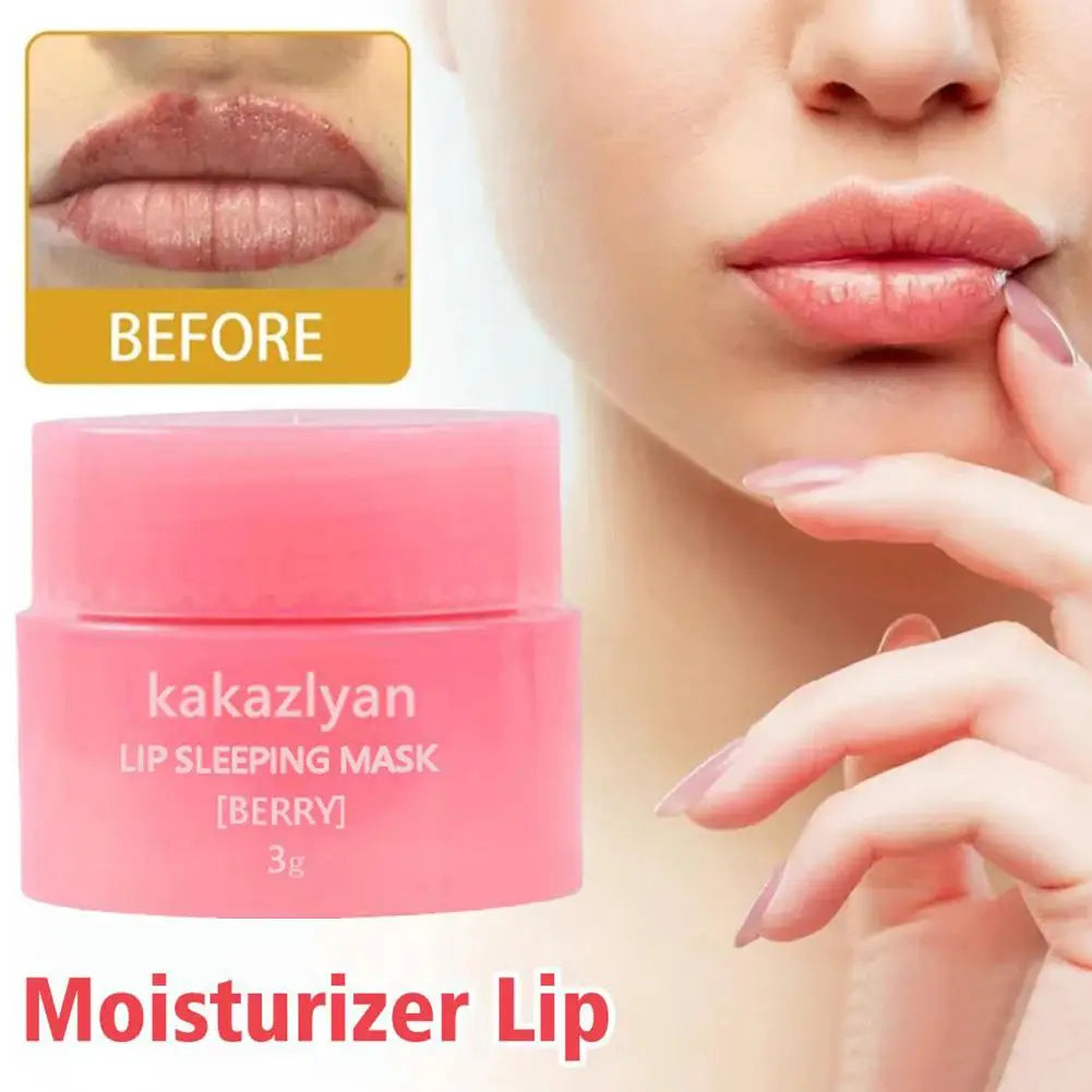 Strawberry Lip Balm Moisturizing Jelly Lip Mask