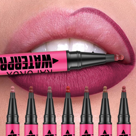 Liquid Matte Lipliner Pencil Waterproof Plumping Lip Liner