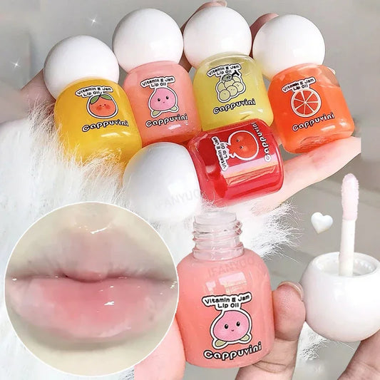 VitaminE Jam Liquid Lip Blam Moisturizing Jelly Lip Plumping