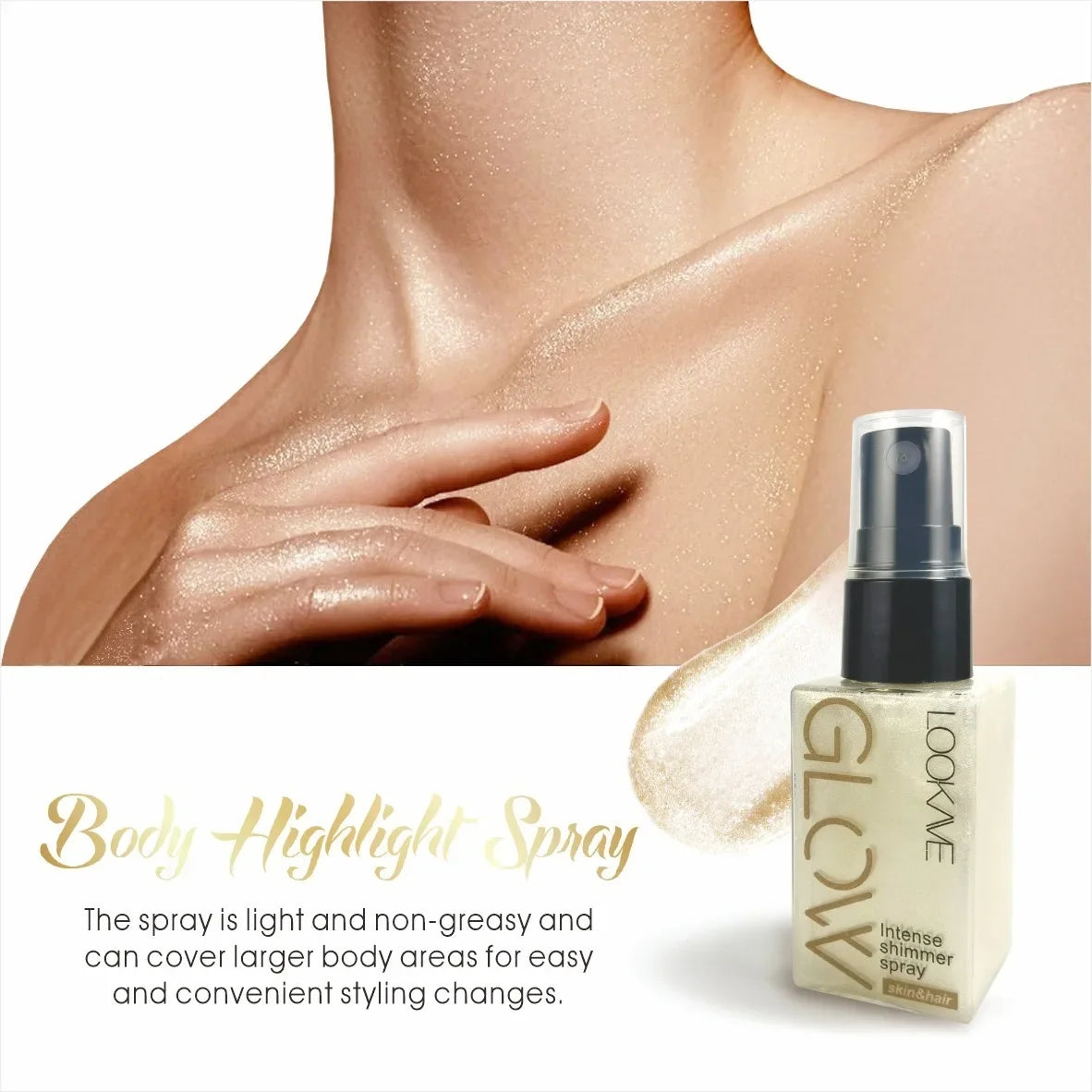 Diamond Liquid Highlight Gloss Body Bronzer (Shine like a Diamond)