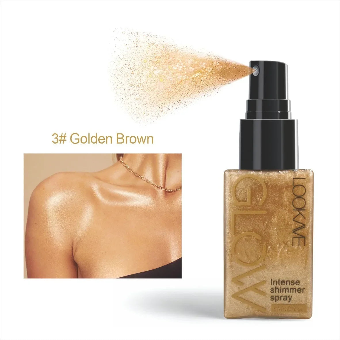Diamond Liquid Highlight Gloss Body Bronzer (Shine like a Diamond)