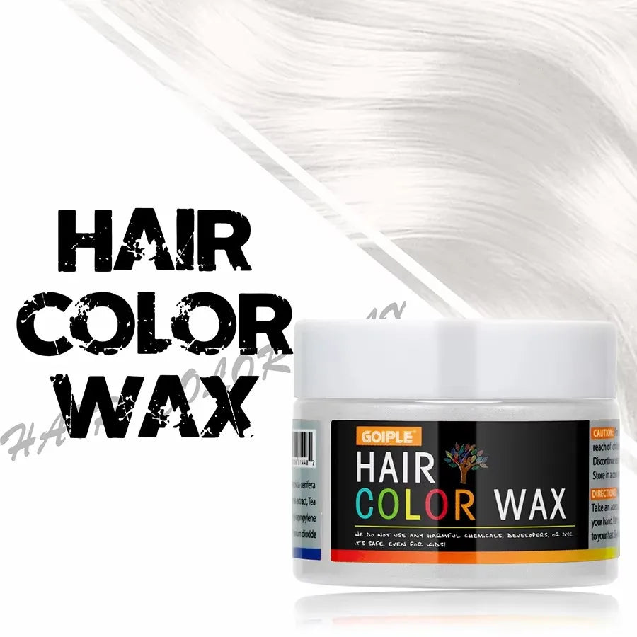 DIY One-Time Hair Color Wax Styling MUST-TRY !!