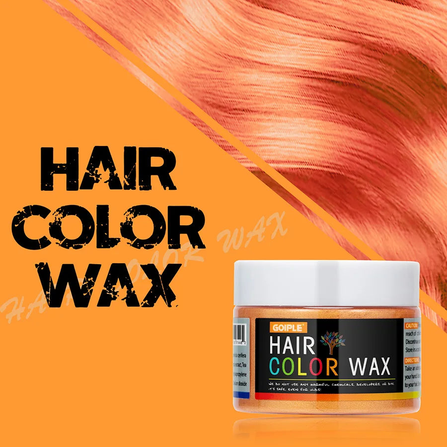 DIY One-Time Hair Color Wax Styling MUST-TRY !!