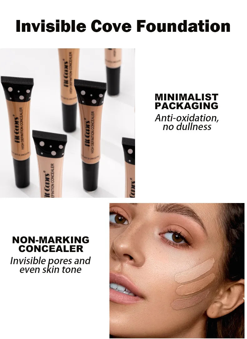 Flexible Concealer Moisturizing Liquid Foundation
