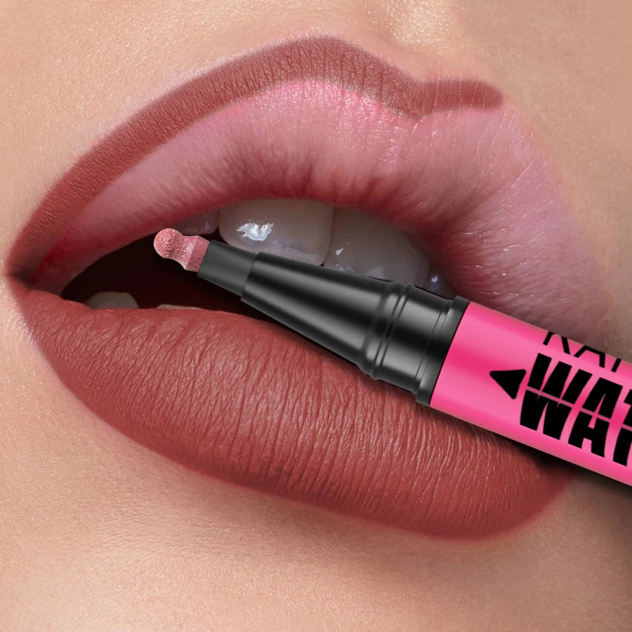 Liquid Matte Lipliner Pencil Waterproof Plumping Lip Liner